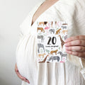 Pregnancy Milestone Cards - Safari