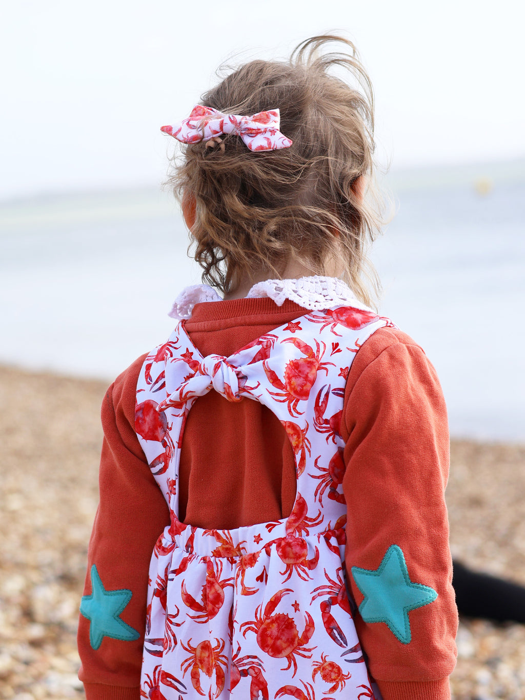 Snap happy crabs - Hair Bow