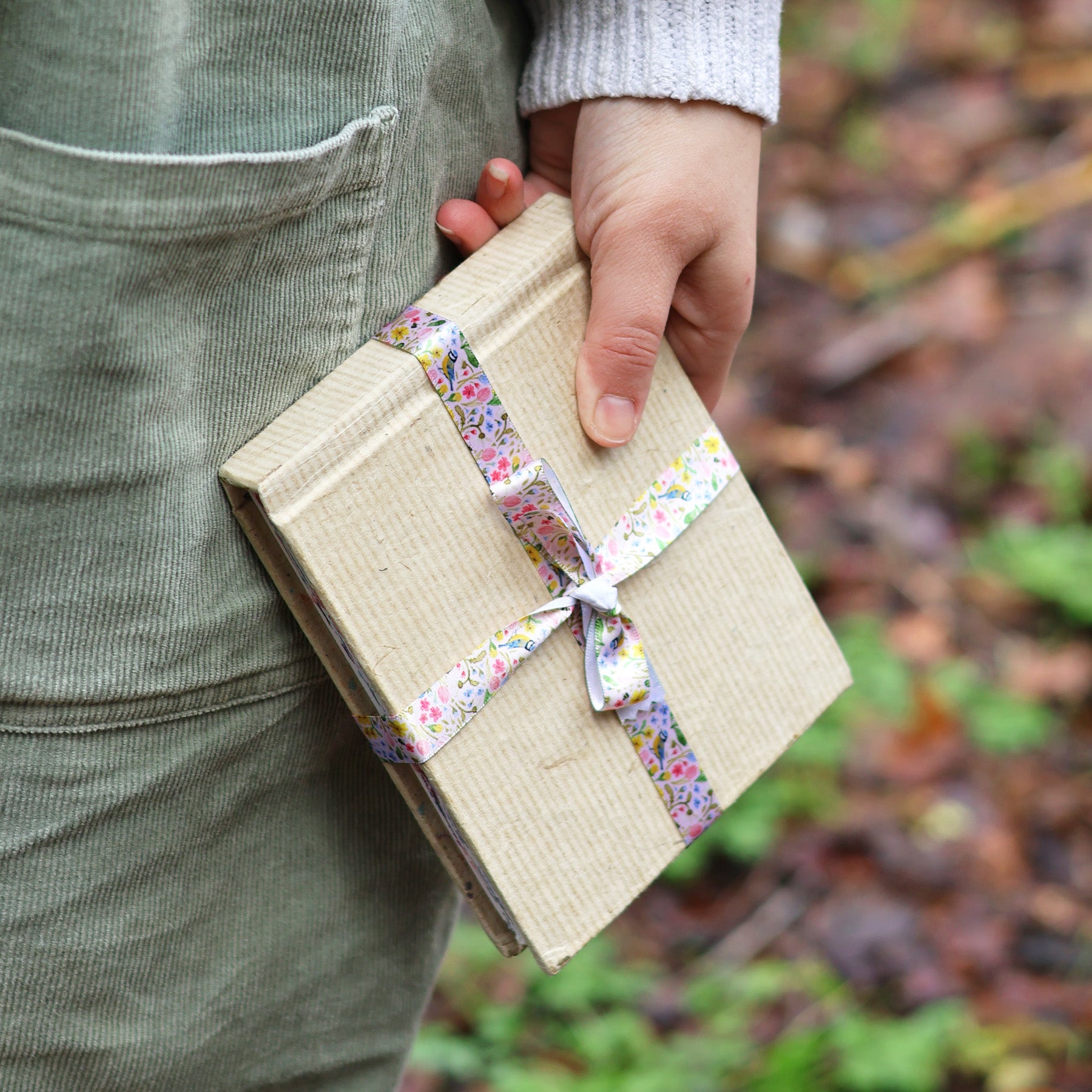 Blue tit ribbon by the metre