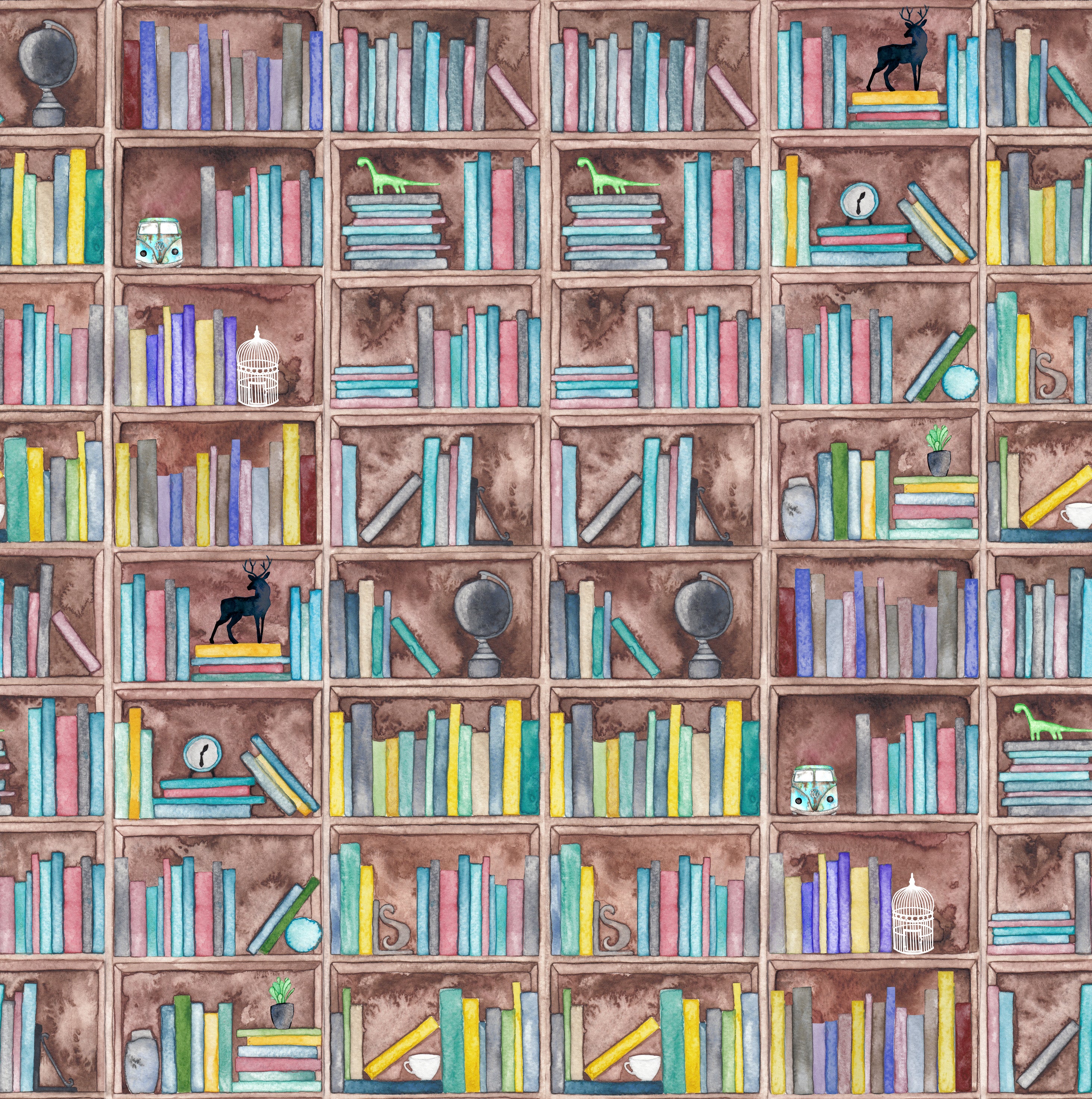 Bookish - wrapping paper