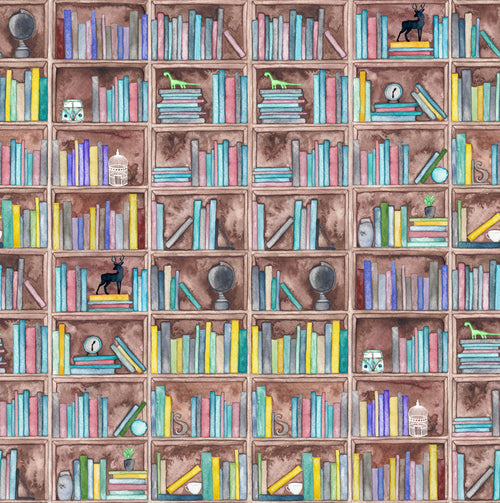 Bookish - wrapping paper