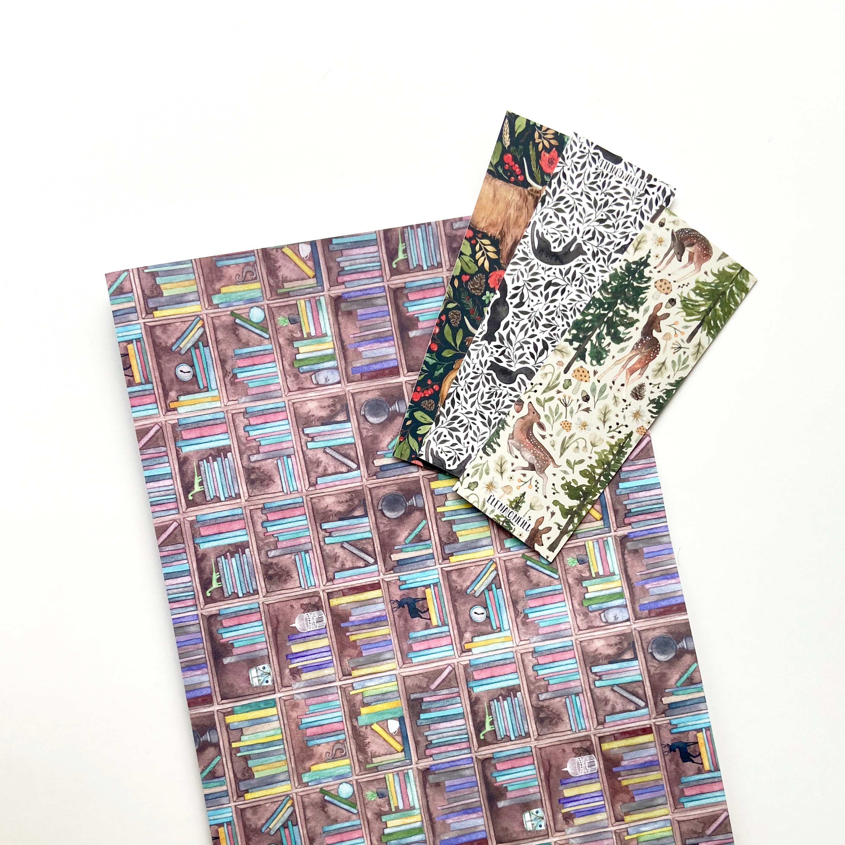 Bookish - wrapping paper