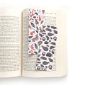 Hedgehog and wildlife double sided bookmark