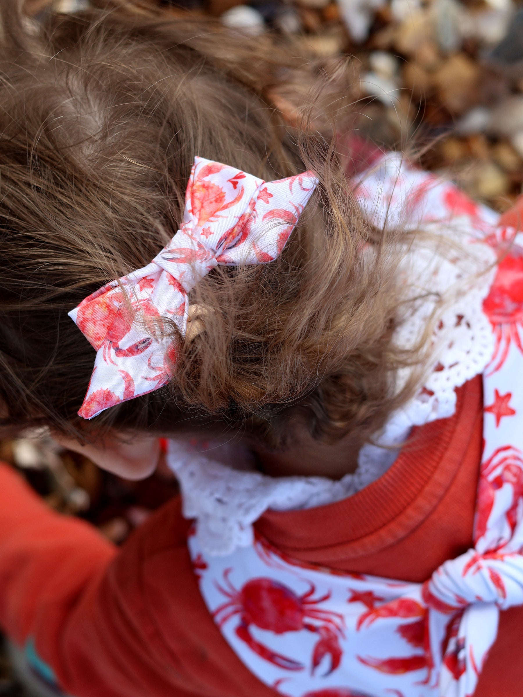 Snap happy crabs - Hair Bow