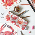 Crab pencil case