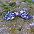 Blue tit dark - Hair Bow