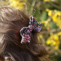 Summer evening floral - Hair Bow