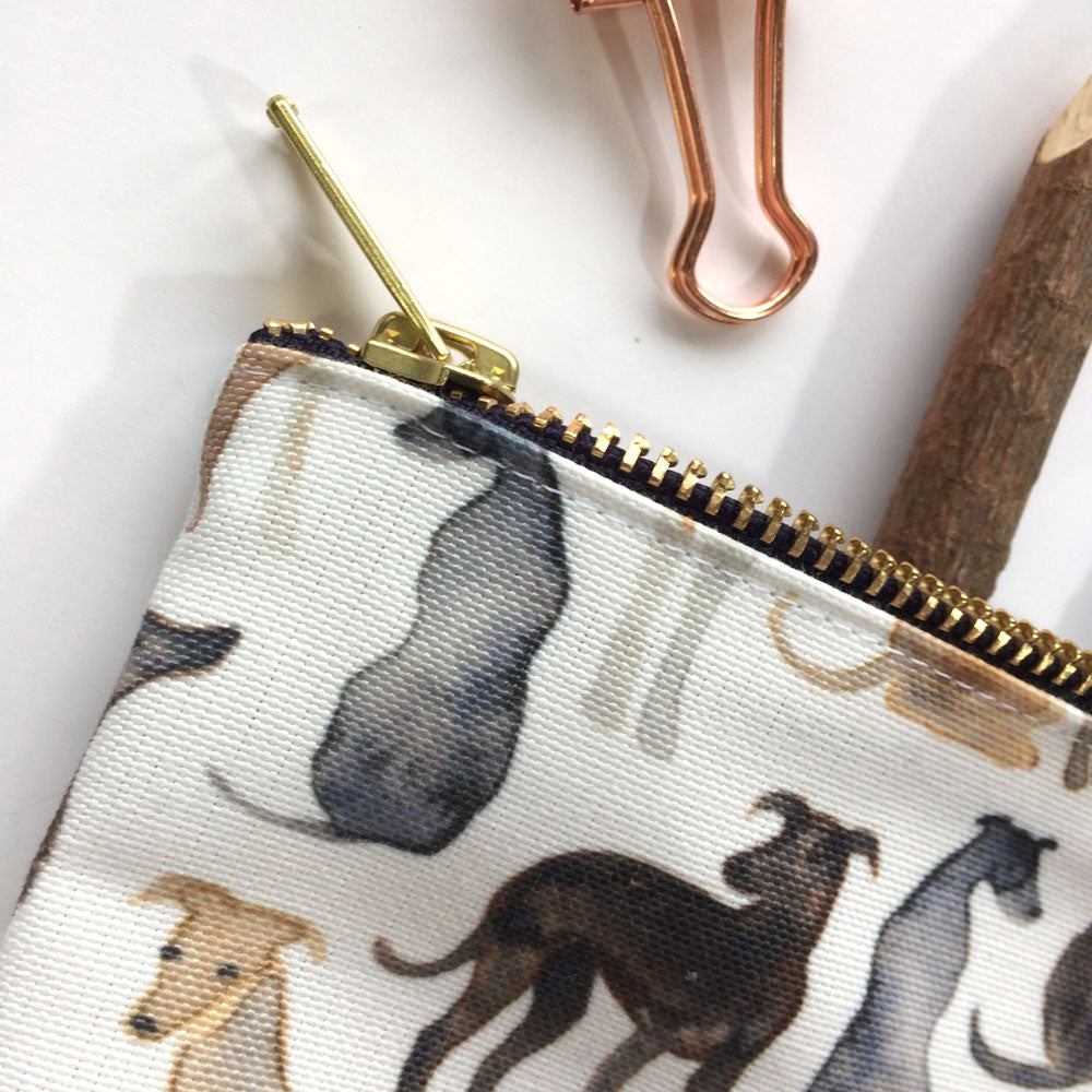 Sight hound pencil case