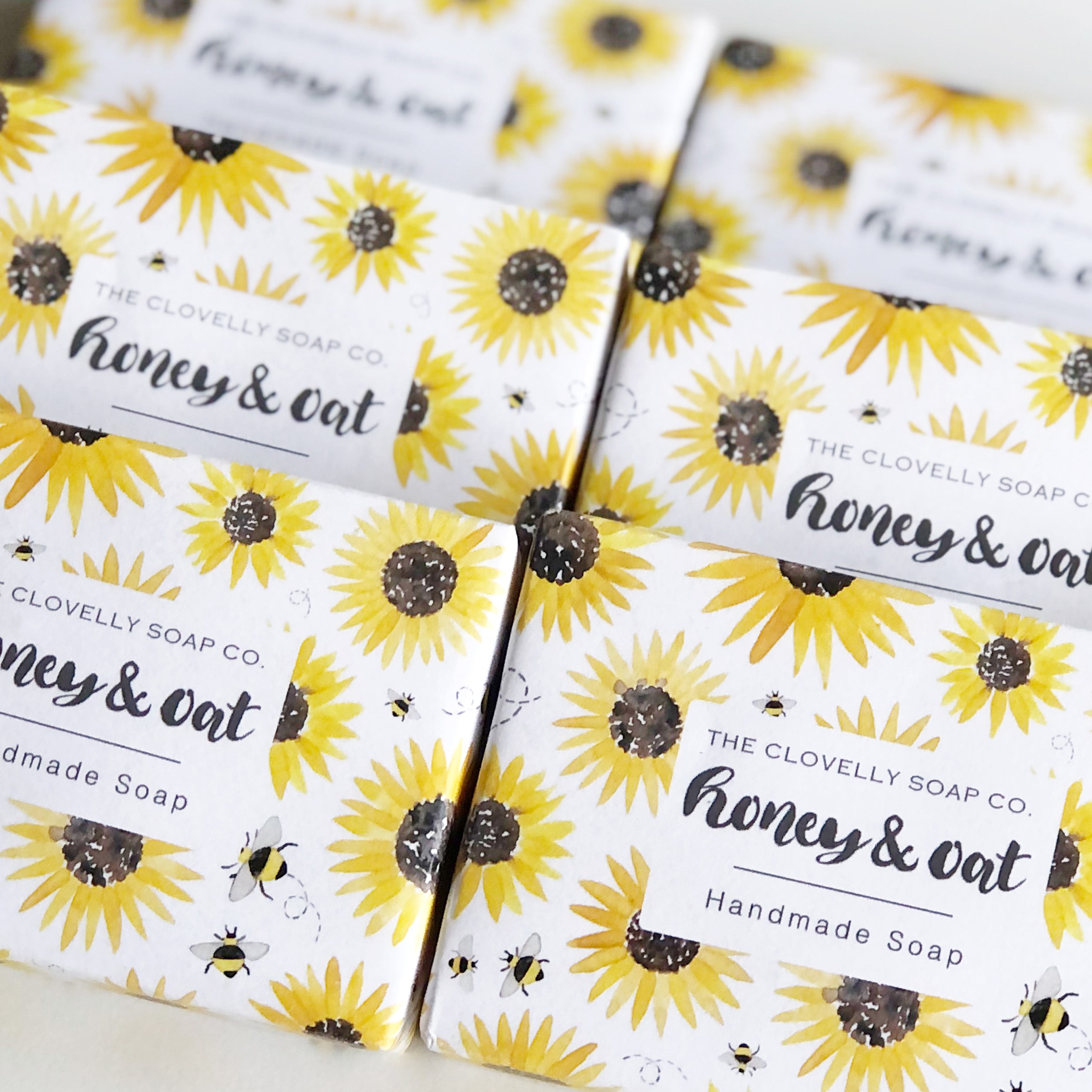 Honey & oat - handmade soap