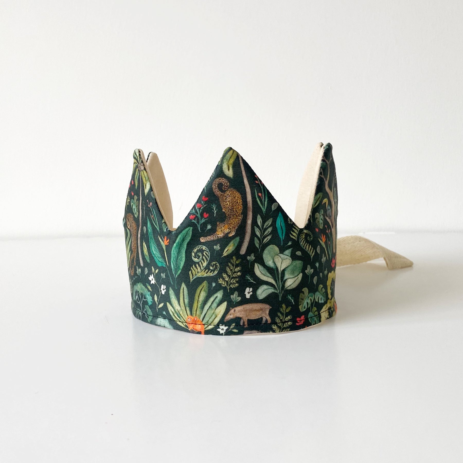 Jungle - Fabric Crown