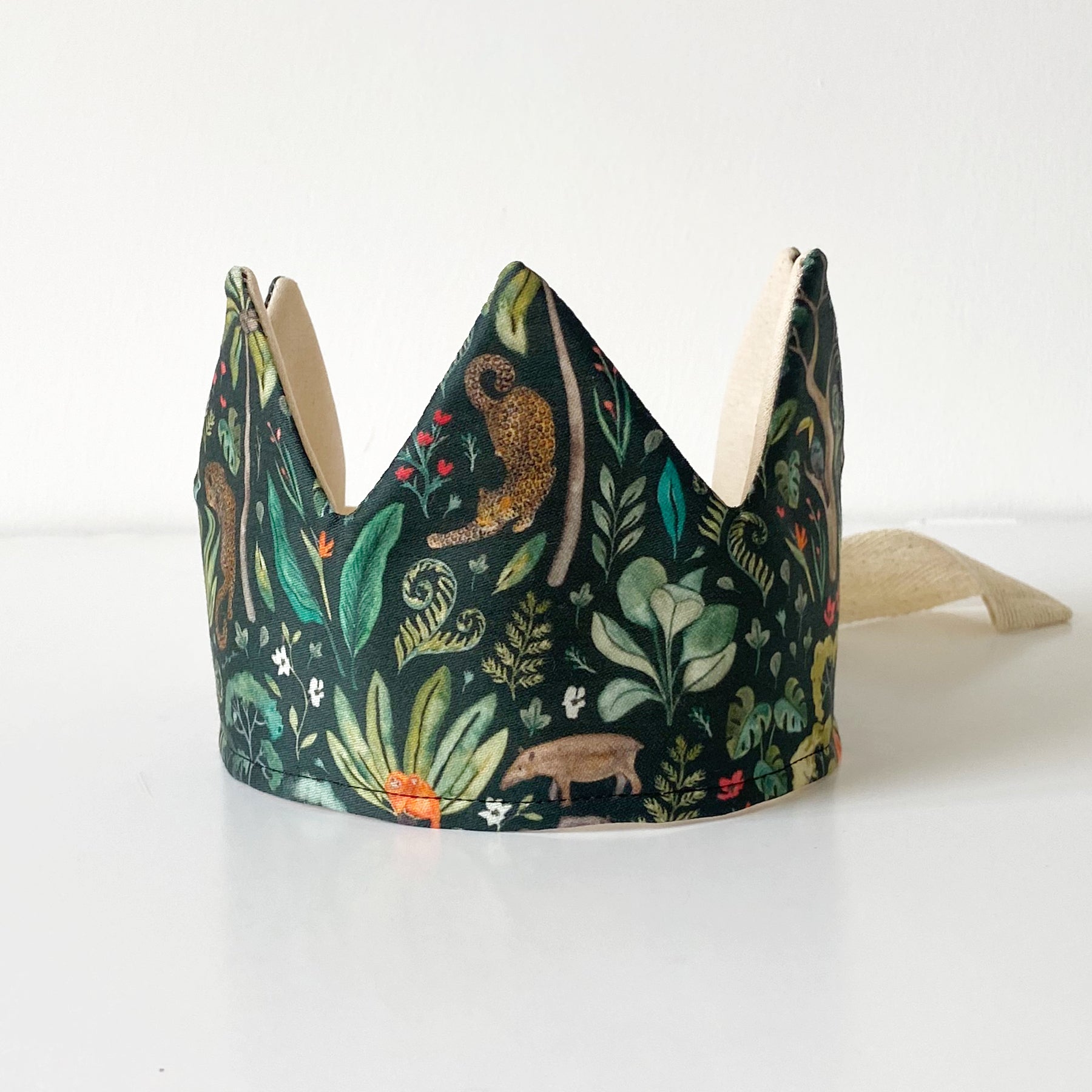 Jungle - Fabric Crown