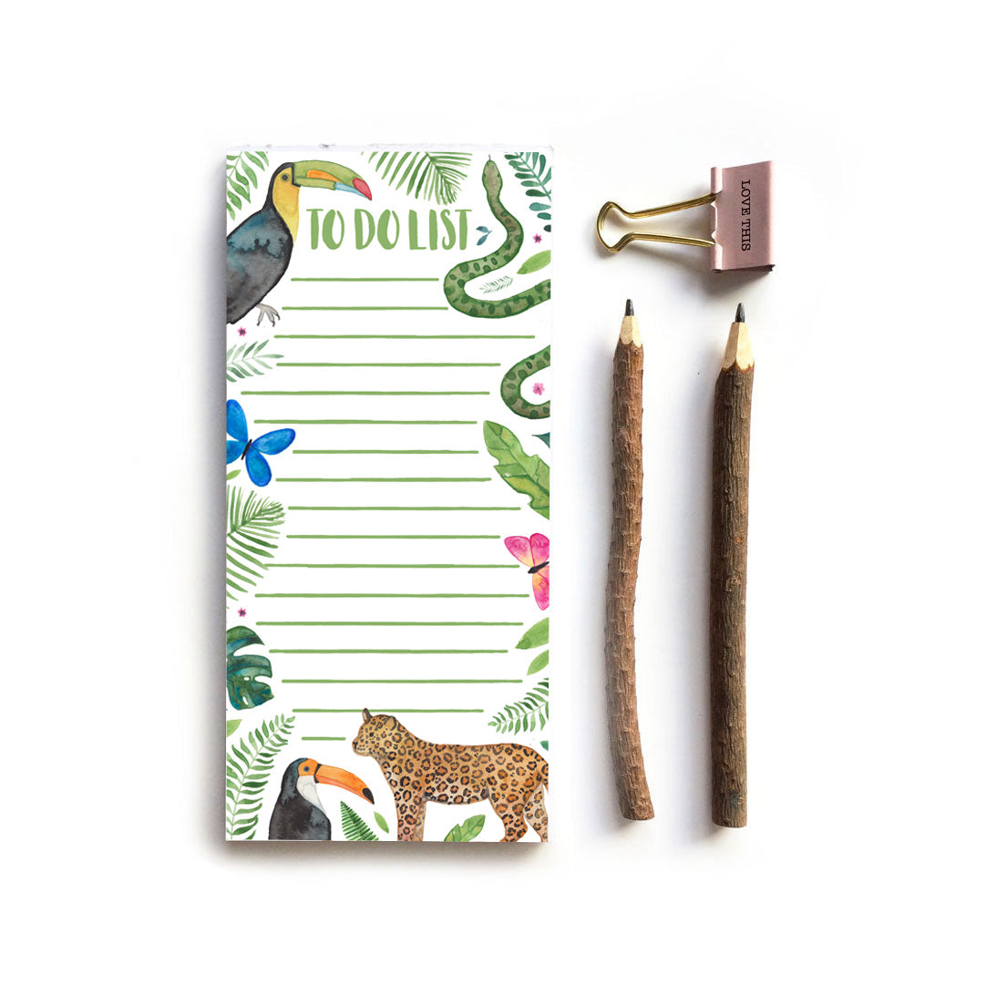 Jungle - notepad to do list