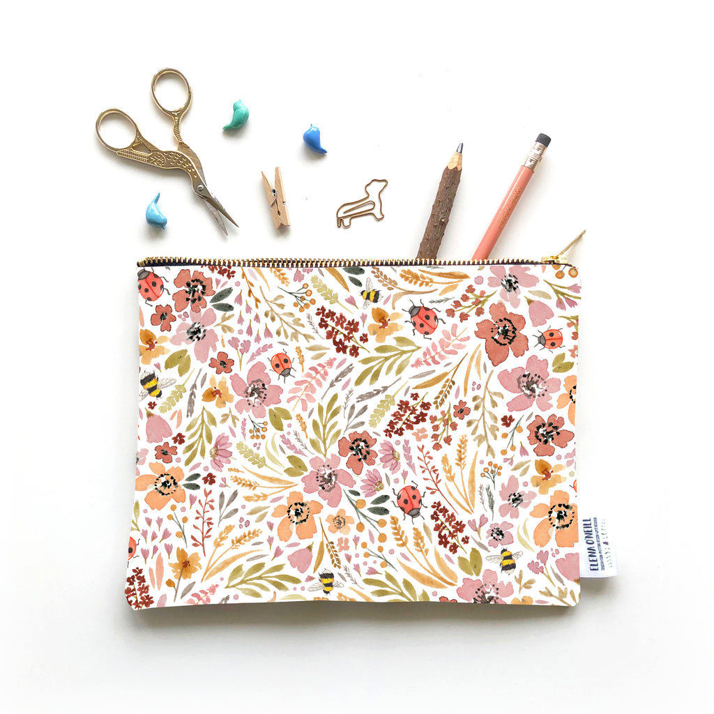 Summer Florals pencil case