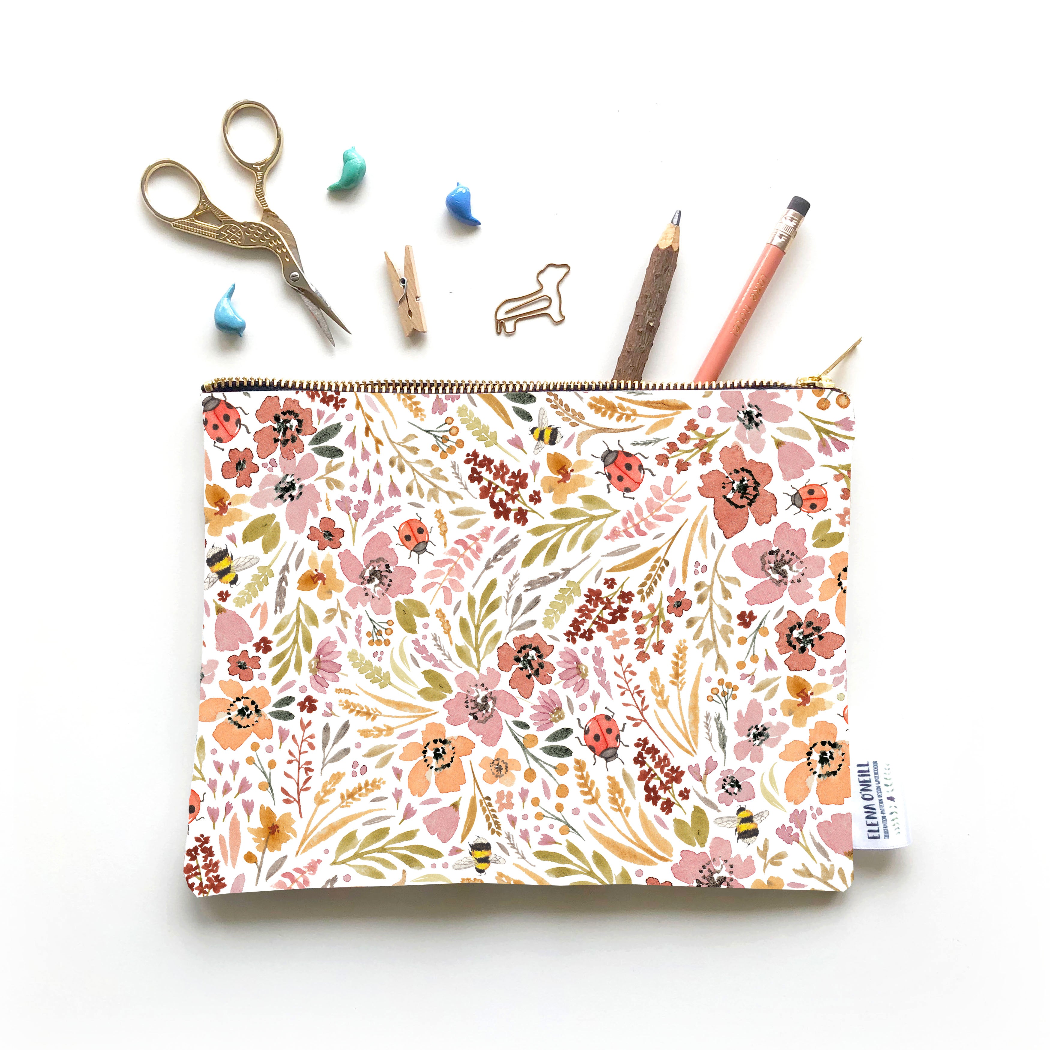 Summer Florals pencil case