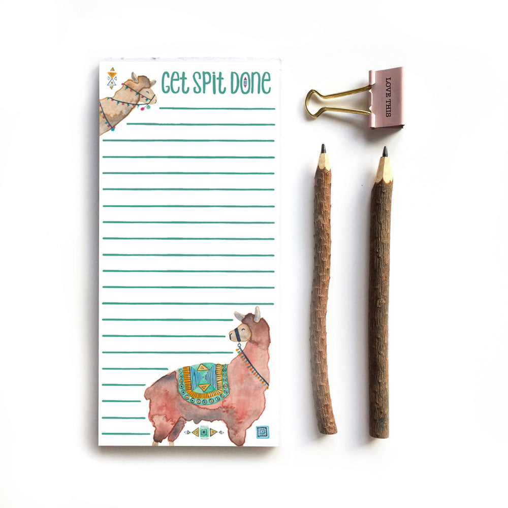 Get Spit Done - Llama notepad to do list