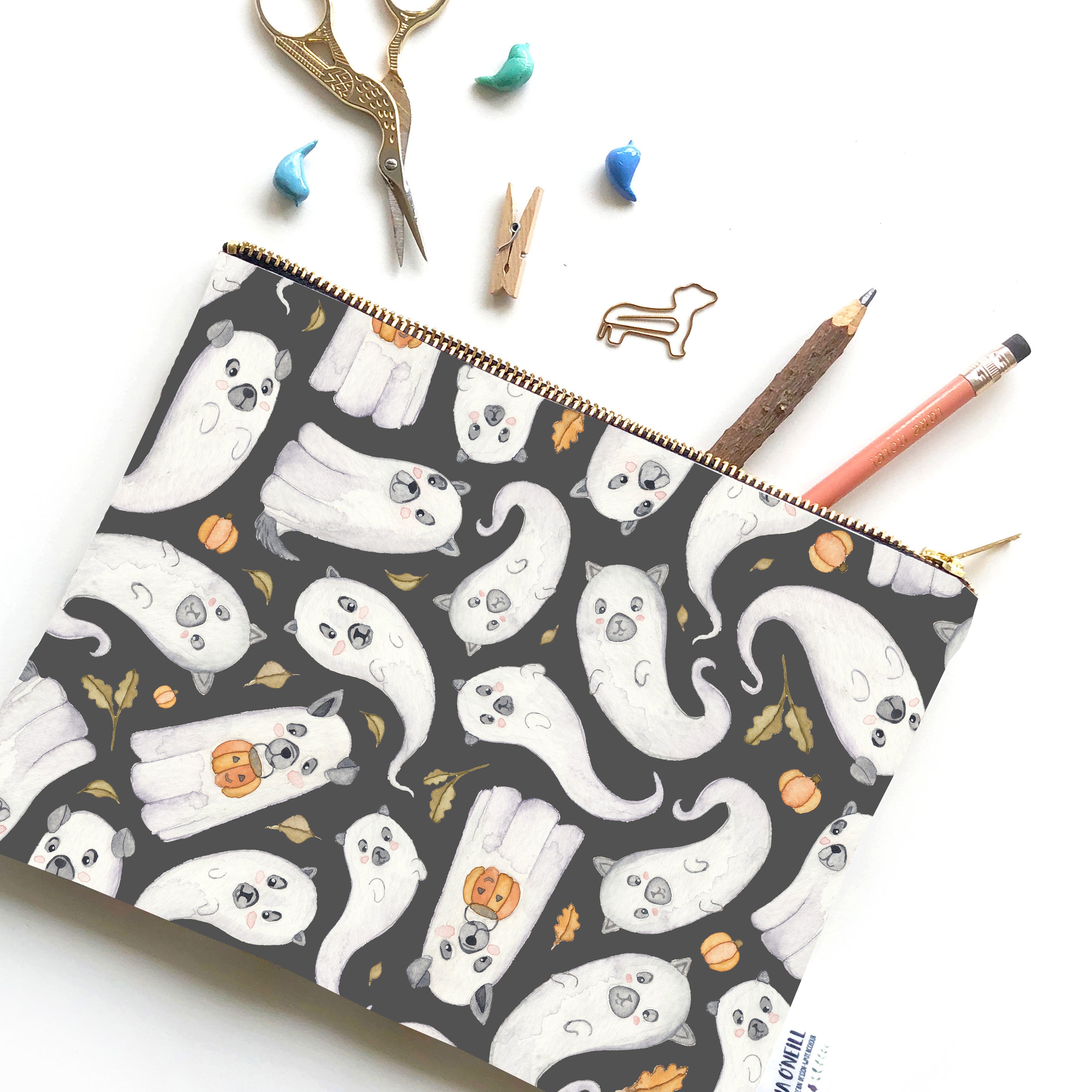 Cute Ghosts pencil case