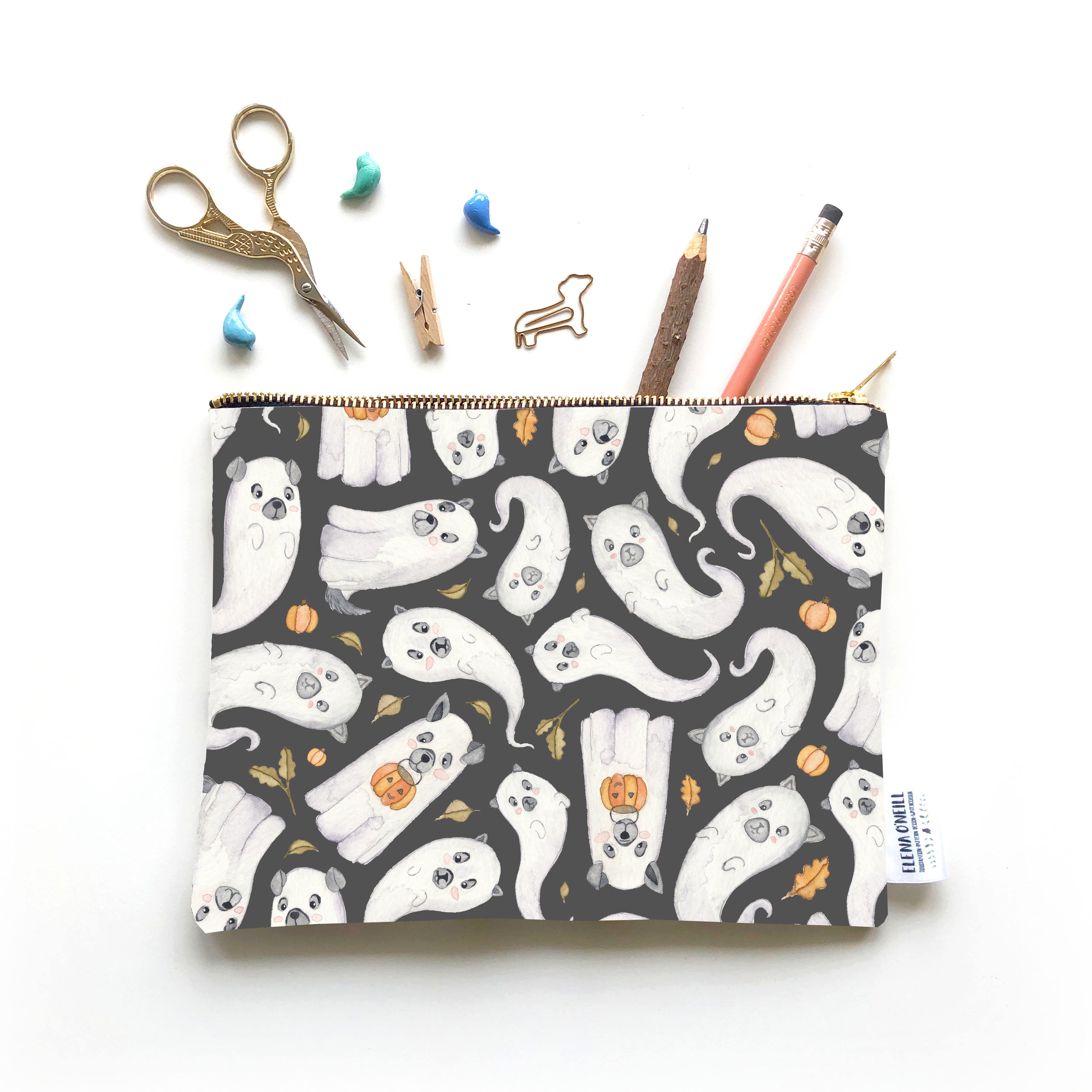 Cute Ghosts pencil case