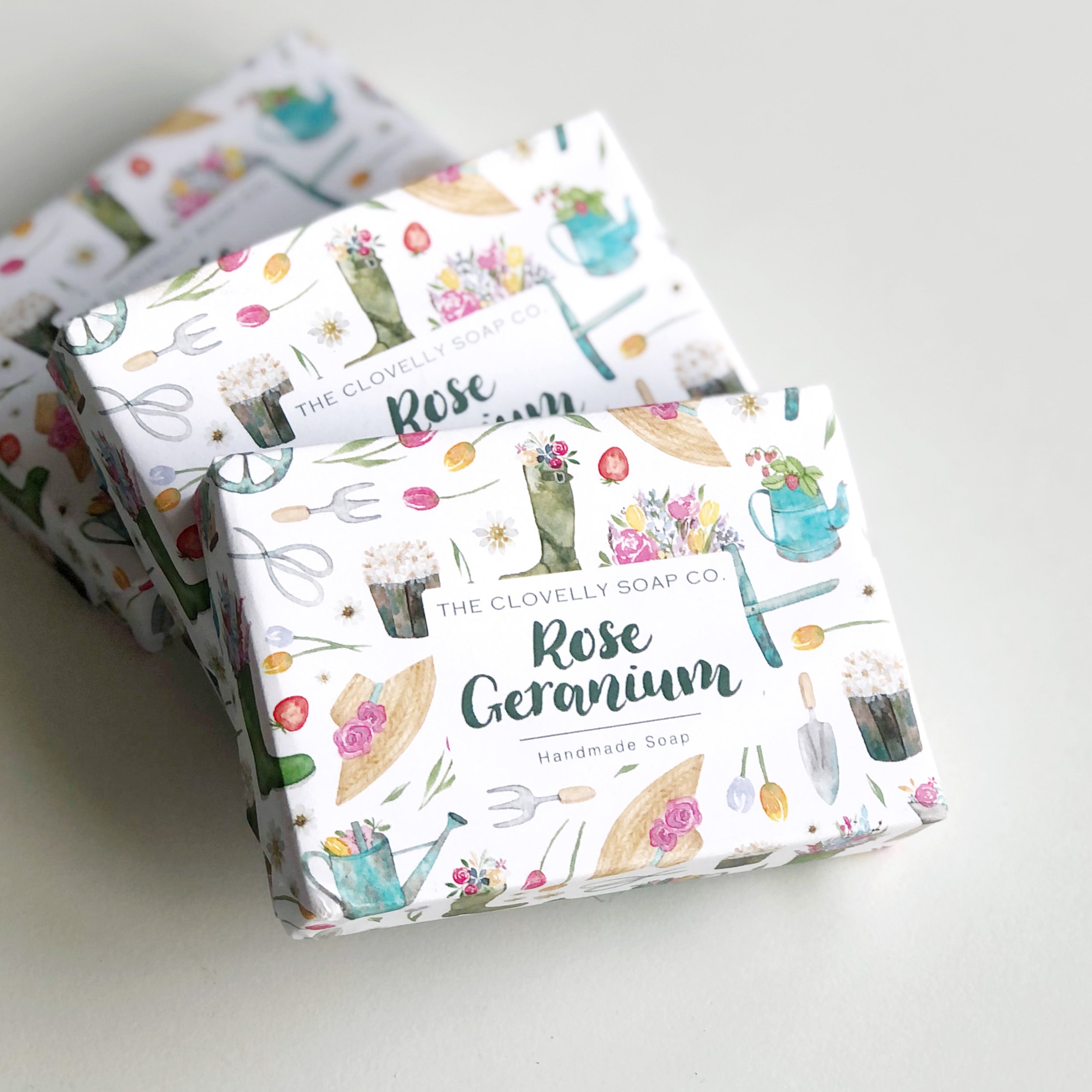 Rose Geranium - handmade soap