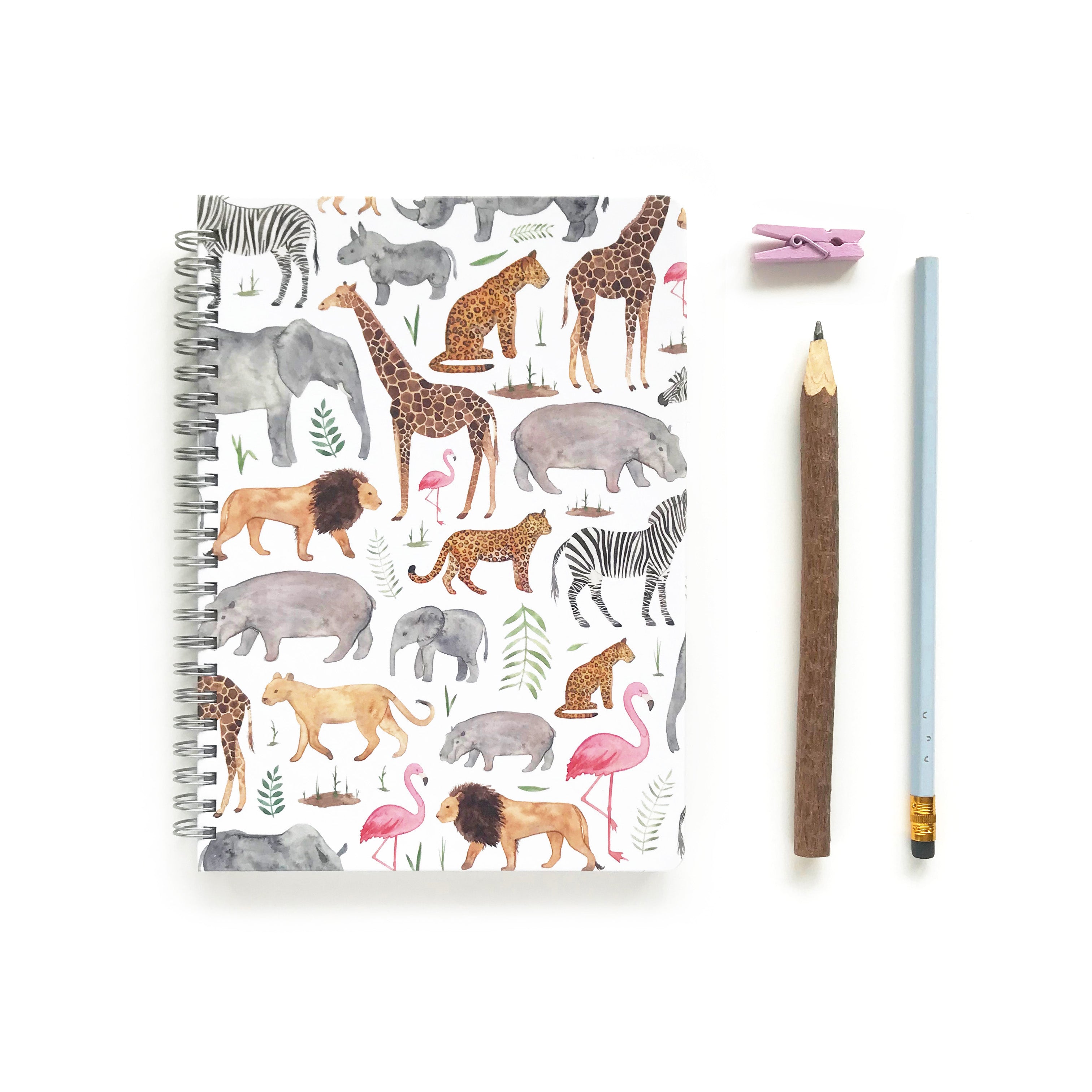 Safari Ring bound A5 Hardback Notebook
