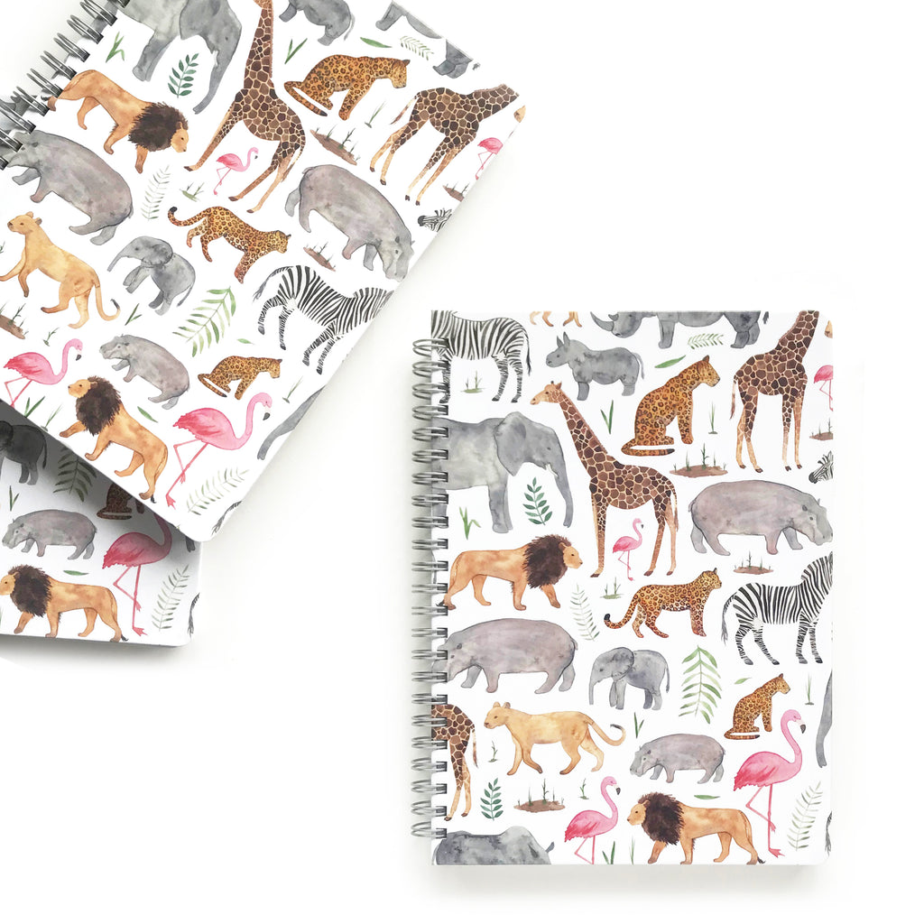 Safari Ring bound A5 Hardback Notebook