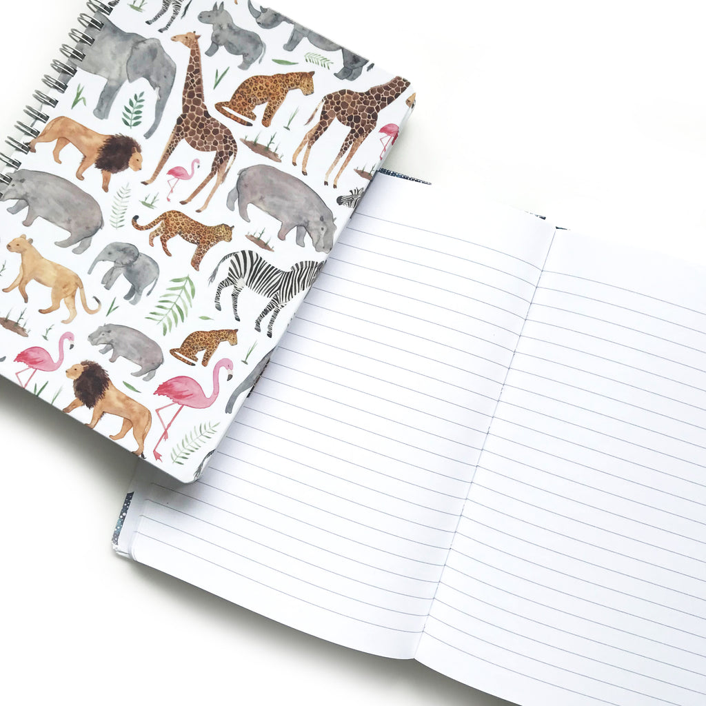 Safari Ring bound A5 Hardback Notebook