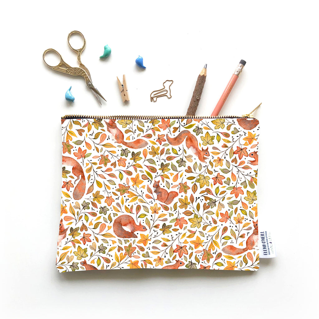 Squirrel Large pencil case