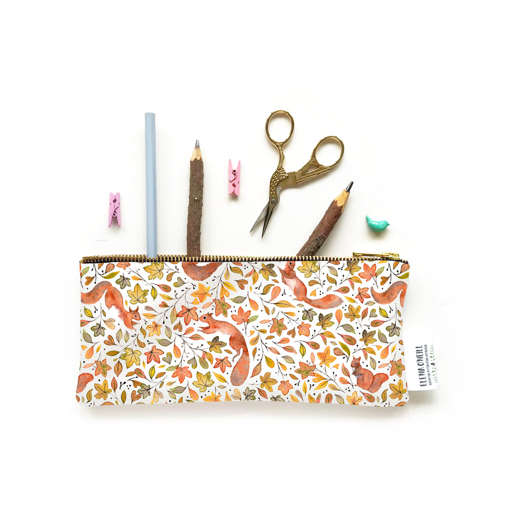 Squirrel pencil case