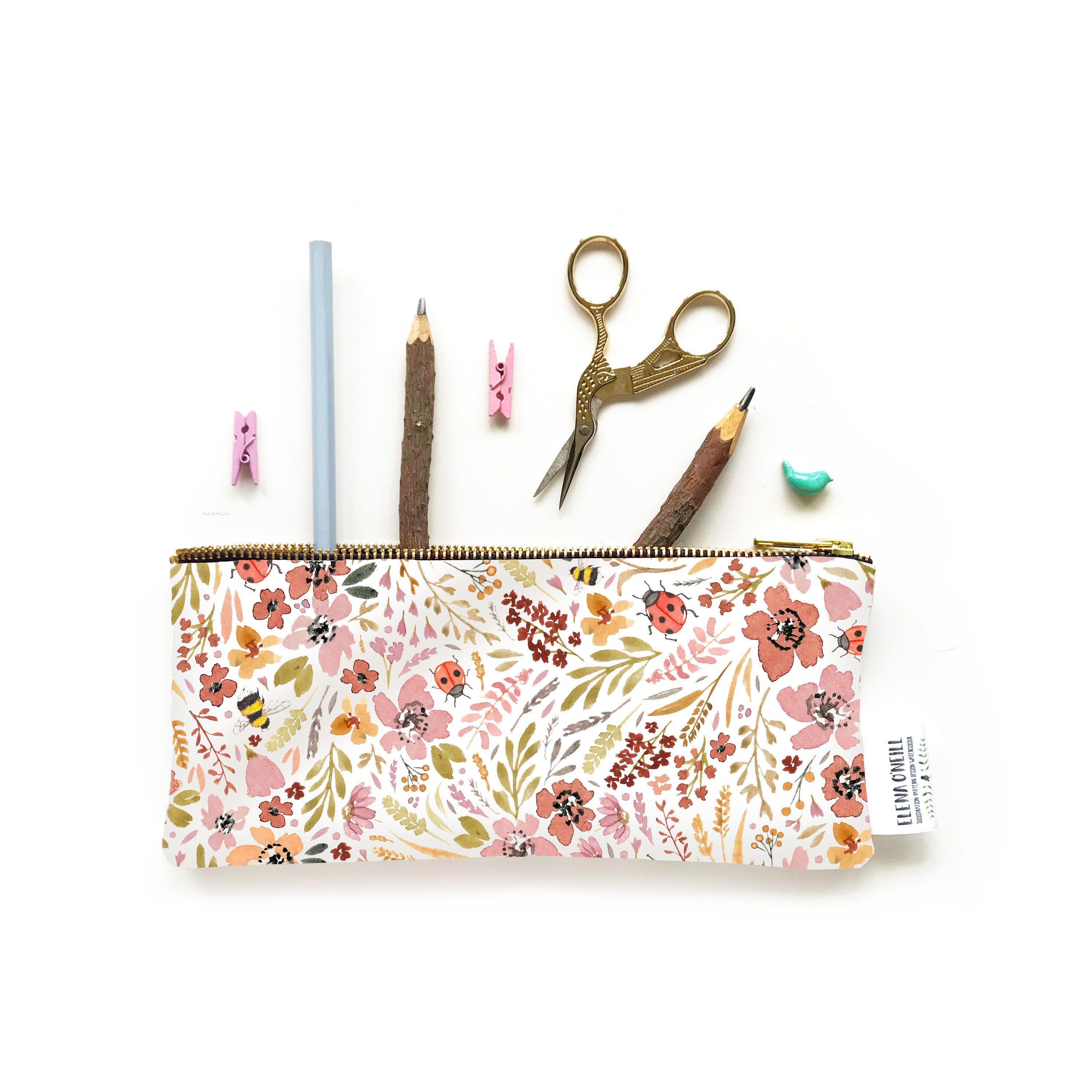 Summer Florals pencil case