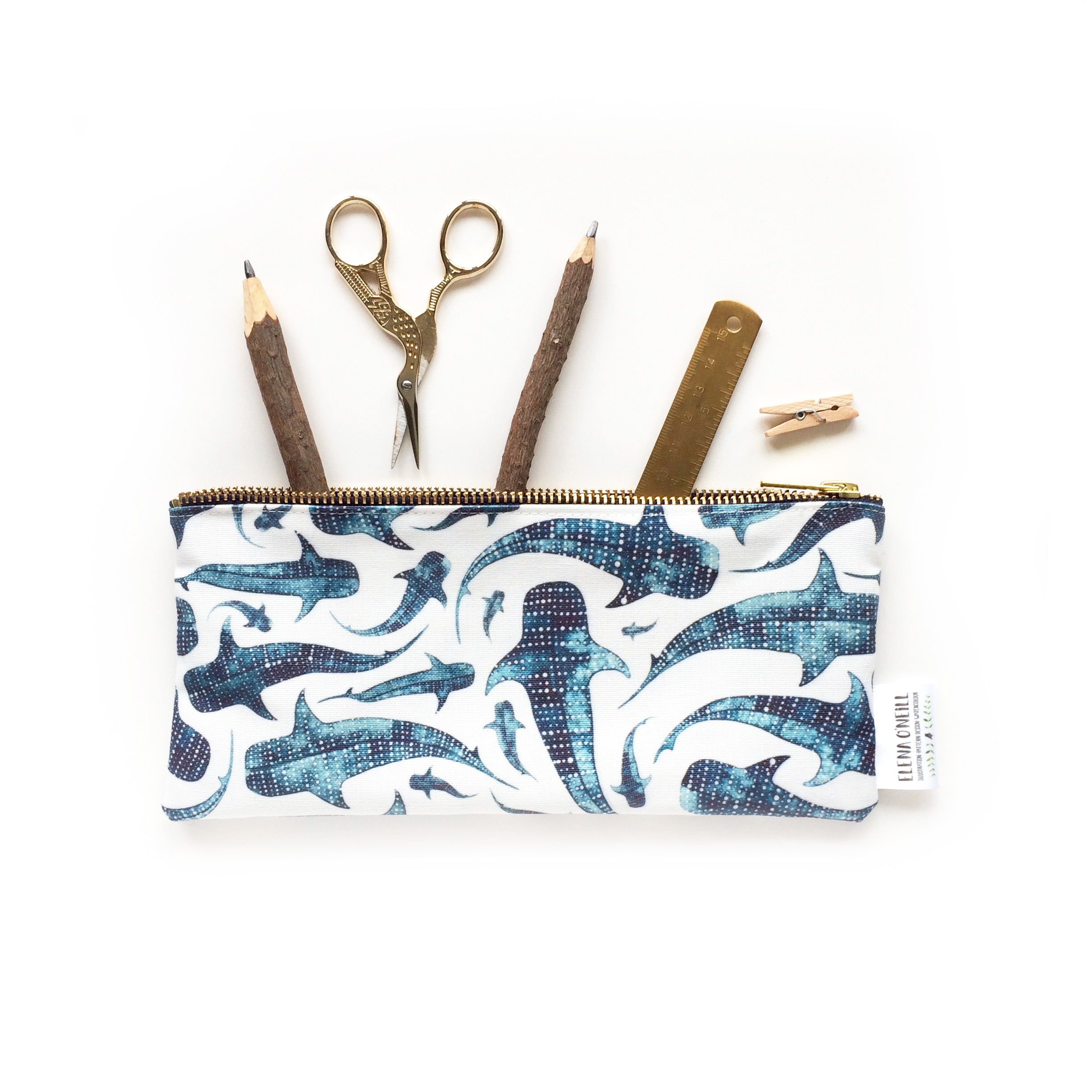 Whaleshark pencil case